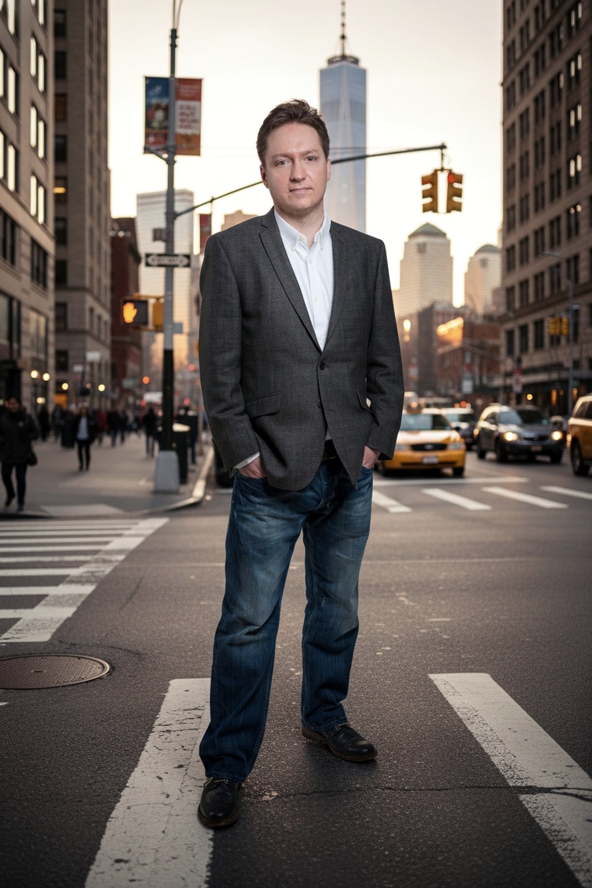 Peter Day — founder of Secret Leads, photographed in New York.